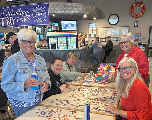 Puzzle and Guzzle Night at Keokuk Yacht Club