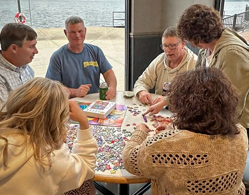Puzzle and Guzzle Night at Keokuk Yacht Club