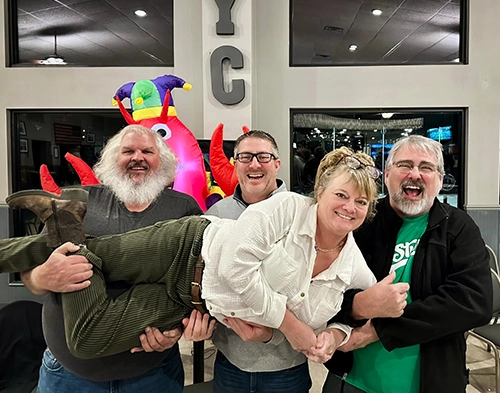 Mardi Gras Shrimp Boil at Keokuk Yacht Club